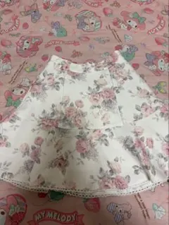 【evelyn】 花柄ミニフレア