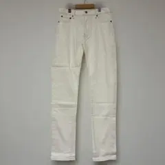 UNIQLO ホワイト ストレートデニムパンツ29インチ