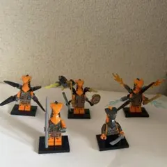 レゴ　ミニフィグ　ニンジャゴー　ヘビヘビ族　5体まとめ売り