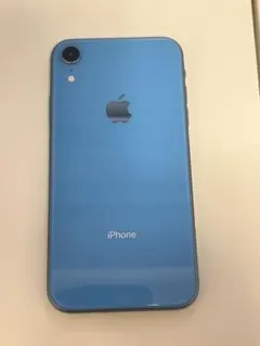 【美品】iPhone XR 本体 ブルー 128GB 96%