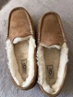 UGG アグ ANSLEY アンスレー ブラウン モカシン 23cm