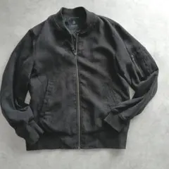 ナノ・ユニバース　 ブラック ジップアップジャケット