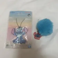 ディズニー スティッチ ラバーチャーム キーホルダー