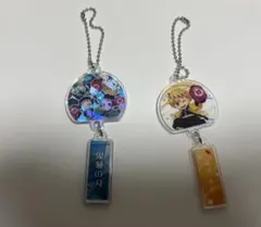 イオン 鬼滅の刃 アクリルキーホルダー シークレット 我妻善逸 2個セット