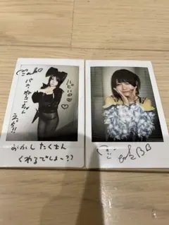 逢田梨香子 DMMスクラッチ 直筆サイン入りチェキ&グッズ 逢田梨香子さんのDMMスクラッチ 遂に到着!! | よきにはからえヨーソロ