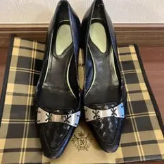 BOTTEGA VENETA ボッテガヴェネタ　ブラックハイヒール36のサムネイル