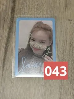 TWICE ナヨン Fancyトレカ 043