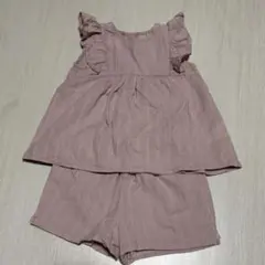 プティマイン　petit main 【100cm】ピンクセットアップ