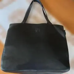 LOEWE ロエベ ハンドバッグ ナッパレザー ブラック　保管袋付き　A4収納可