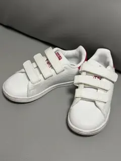 adidas Stan Smith キッズシューズ ホワイト/ピンク