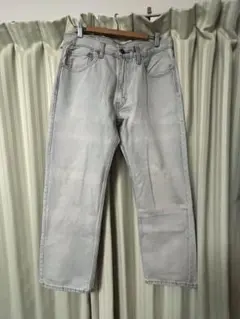Levi's 555 ストレートデニム 34-32 ライトブルヴィンテージY2K