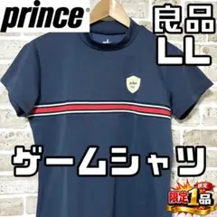 【早い者勝ち✨】プリンス レディース モックネック ゲームシャツ LL ネイビー