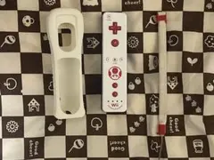 Wii WiiU モーションプラスリモコン マリオデザイン キノピオ