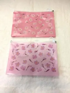 花柄ポーチセット