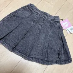 ピンクハント　ケミカルウォッシュ　プリーツスカート　120cm