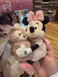 香港ディズニー　ミニーマウス ぬいぐるみ