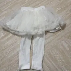 petit main レギンス付きチュールスカート