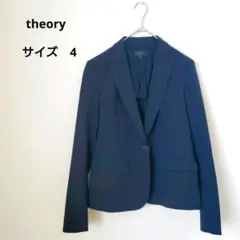 theory セオリー ジャケット 黒 ブラック 日本製 サイズ4 M 良品のサムネイル