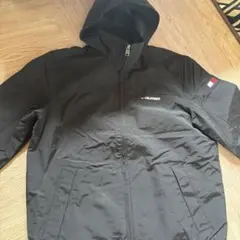 TOMMY HILFIGER ブラックナイロンジャケット Lサイズ