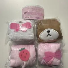 シュガーバニーズ ふわふわ巾着 4点セット