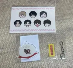 なにわ男子　HARD WORK 先着購入特典　絆創膏　アクリルチャーム