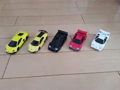 ランボルギーニミニカー5台セット【おまけ付き】