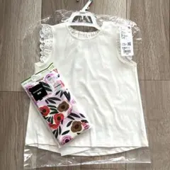 UNIQLO ドライクールネックT レギンス　110