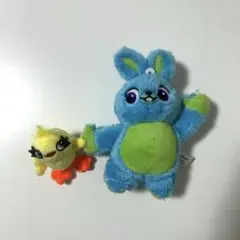 トイストーリー ダッキー&バニー ぬいぐるみチャーム