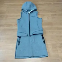 VIVA HEART 冬ゴルフ　フード付きベストとスカートセット