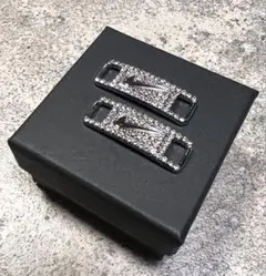NIKE デュブレ シルバー スニーカー シューレース アクセサリー チャーム