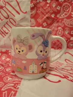 ディズニー　ダッフィーフレンズ　スーベニアマグカップ