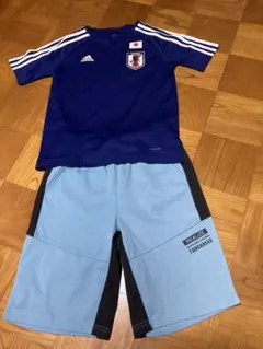 アディダスTシャツ　ハーフパンツセット　150cm 美品