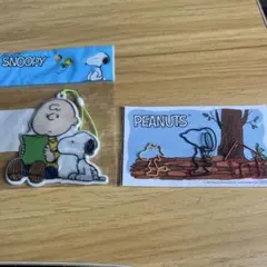 PEANUTS スヌーピークリップセット 反射板