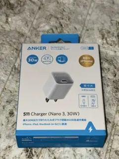 ANKER アンカー 511 Charger Nano 3,30W 白 新品