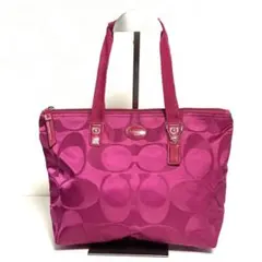 Coach Signature Nylon Mini Tote Bag