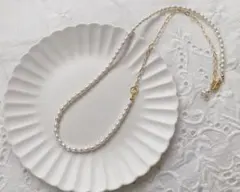 [No.75] 淡水パールのネックレス 16kgp