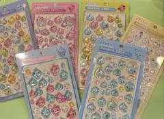 しずくちゃんボンボンドロップシール　6枚セット