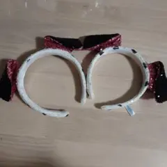 101匹わんちゃん カチューシャ 2個セット 101