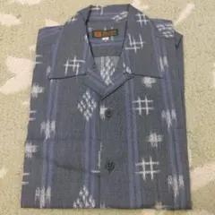 かりゆしウェア 上品 高級 正装 品位 メンズ 半袖 沖縄 仕事着 アロハシャツ