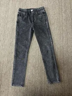 キッズ ロングパンツ ケミカルウォッシュ 140cm