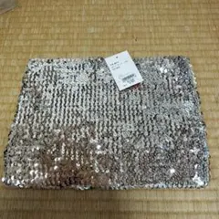 ACDCRag スパンコール　チューブトップ　シルバー