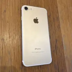 iPhone 7 32GBゴールド美品SIMロックありバッテリー「修理」表示あり