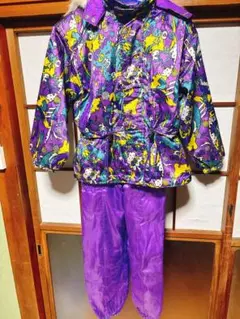 LIBERTY BELL 紫色 スキーウェアセット