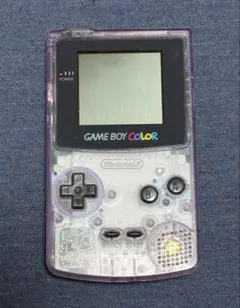 Nintendo GAME BOY COLOR 本体 クリアパープル