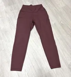 GU ACTIVE ヨガパンツ ボルドー Sサイズ