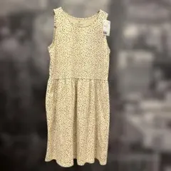 H&M 水玉模様 ノースリーブワンピース 145/150