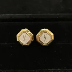 美品　イブサンローラン　オクタゴン　イヤリングのサムネイル