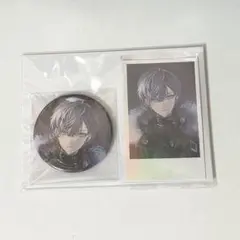 にじさんじ 小柳ロウ 誕生日グッズ 2024 缶バッジ＆チェキ風カードセット