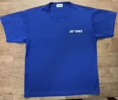 YONEX 青 Tシャツ ポリエステル100%