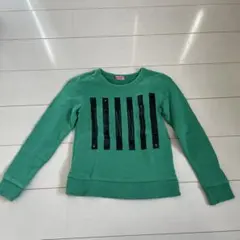Jenni グリーン 長袖トレーナー　140